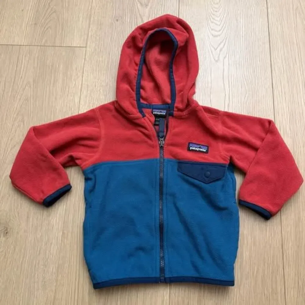 Patagonia Baby Micro D Snap-T Fleece Hoodie 12-18M